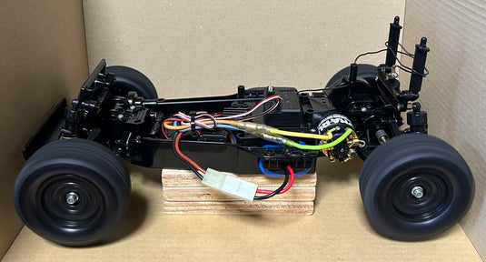 Used Tamiya Hummer M1025 1/12 RC Car with Futaba Transmitter Operation Confirmed