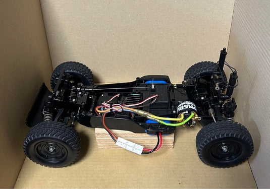 Used Tamiya Hummer M1025 1/12 RC Car with Futaba Transmitter Operation Confirmed