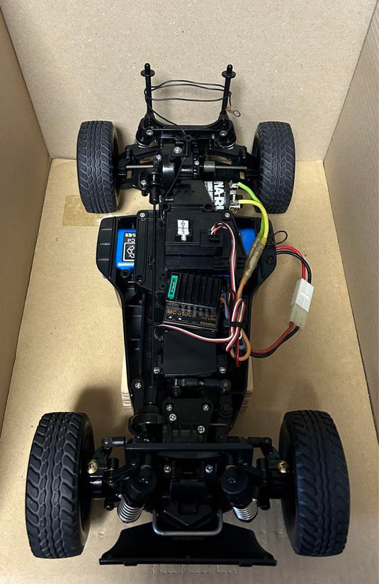 Used Tamiya Hummer M1025 1/12 RC Car with Futaba Transmitter Operation Confirmed