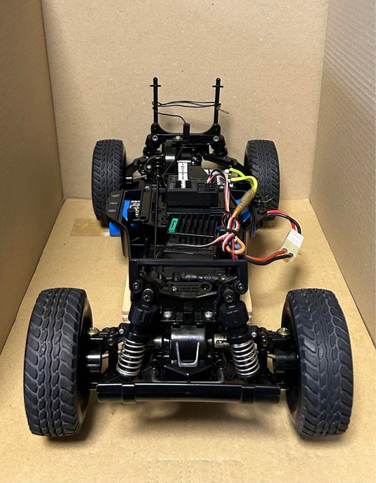 Used Tamiya Hummer M1025 1/12 RC Car with Futaba Transmitter Operation Confirmed