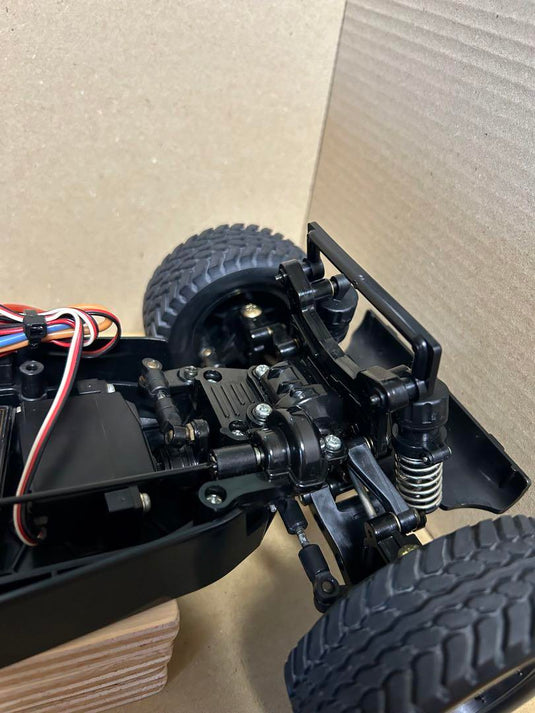 Used Tamiya Hummer M1025 1/12 RC Car with Futaba Transmitter Operation Confirmed