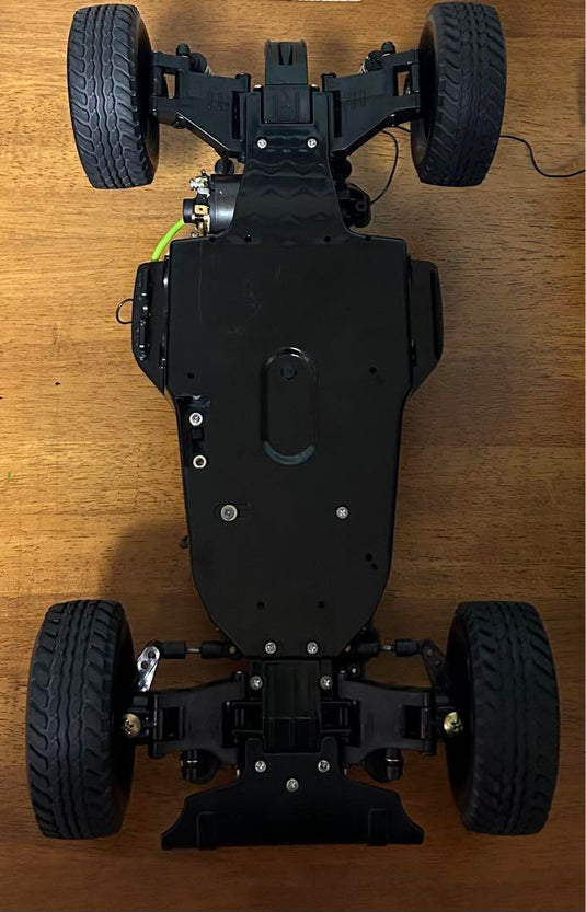 Used Tamiya Hummer M1025 1/12 RC Car with Futaba Transmitter Operation Confirmed