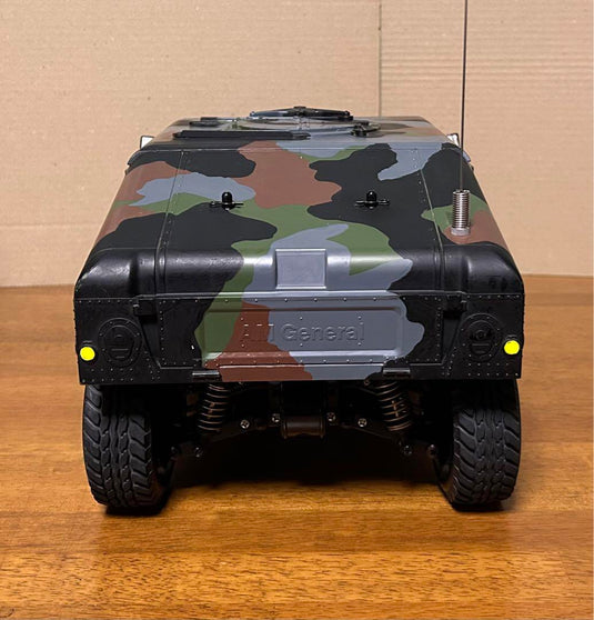 Used Tamiya Hummer M1025 1/12 RC Car with Futaba Transmitter Operation Confirmed
