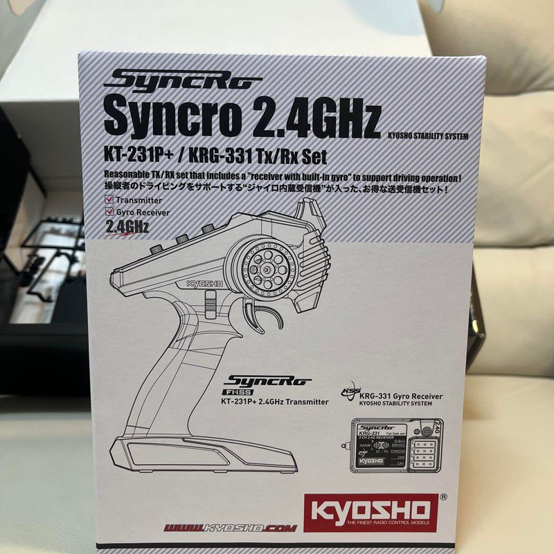 Laden Sie das Bild in Galerie -Viewer, Tamiya TT02BR with Option Parts & Kyosho Syncro 2.4GHz Radio Set No Battery - Used