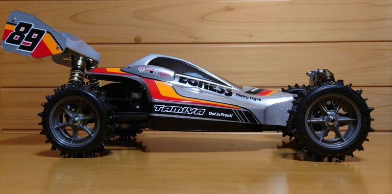 Load image into Gallery viewer, Used Tamiya Egress Black Edition Assembled RC Car w/ Normal Body & Sanwa Radio Set