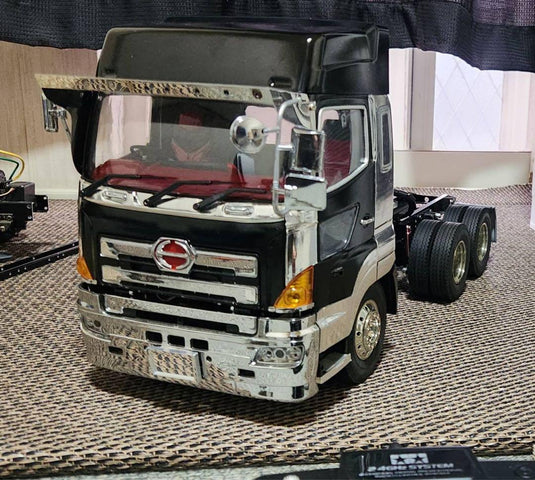 Used Tamiya Hino Profia Trailer Truck Painted Assembled