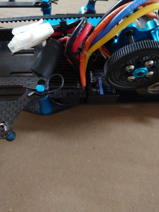 Used Tamiya TA05-VDF II Used with Option Parts and Electronics