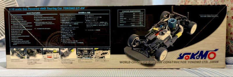 Carica immagine in Galleria Viewer, YOKOMO GT-4W 1/10 4WD GP Touring Car Chassis Kit Engine-less New - Used