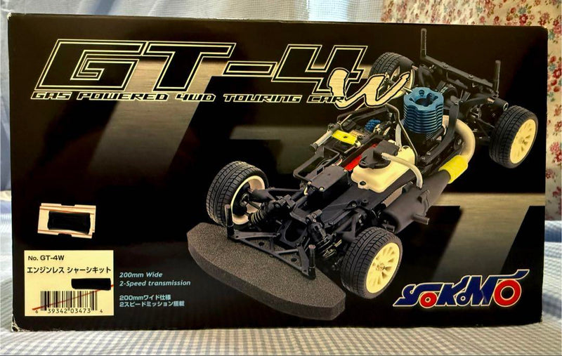 Carica immagine in Galleria Viewer, YOKOMO GT-4W 1/10 4WD GP Touring Car Chassis Kit Engine-less New - Used