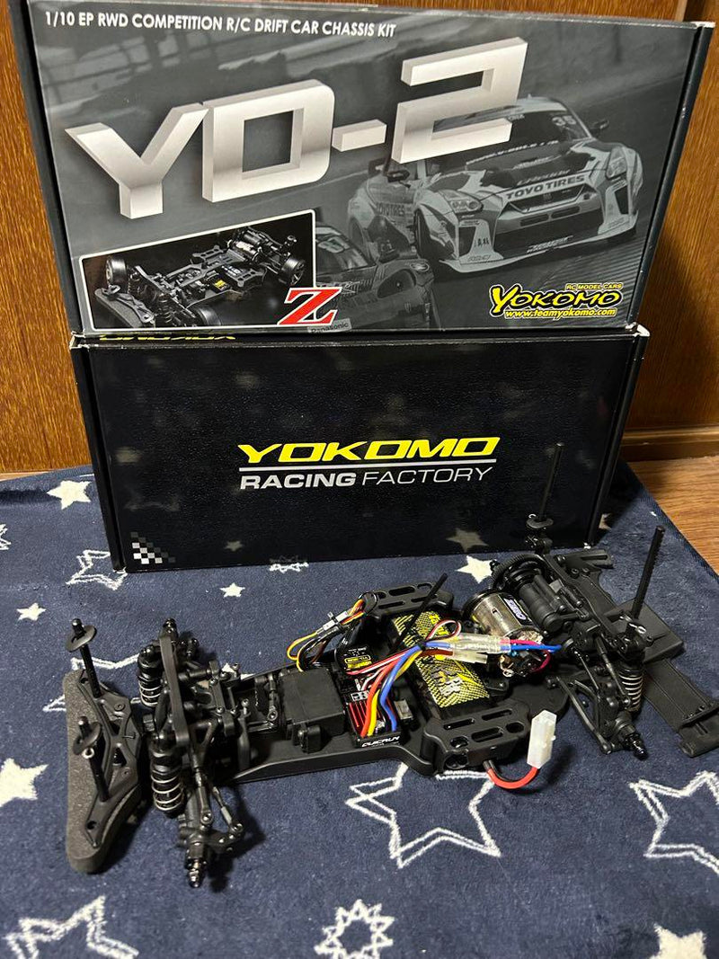 Chargez l'image dans la visionneuse de la galerie, Used Yokomo YD-2 Drift RC Full Set with Spares and Kenmeri Body