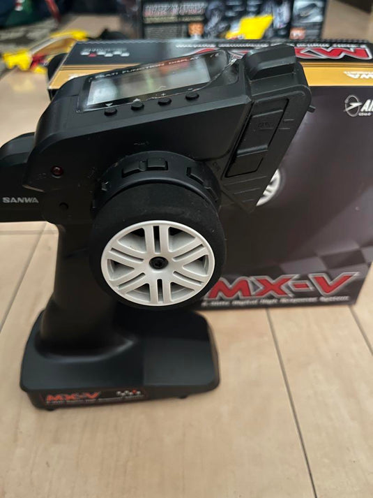 Used Tamiya DF-03 Dark Impact with Optional Parts & Futaba MX-V Radio
