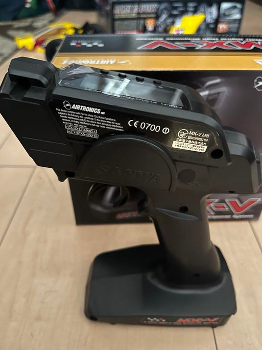 Used Tamiya DF-03 Dark Impact with Optional Parts & Futaba MX-V Radio