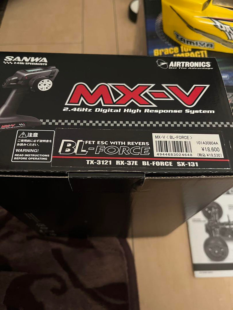 Load image into Gallery viewer, Used Tamiya DF-03 Dark Impact with Optional Parts & Futaba MX-V Radio