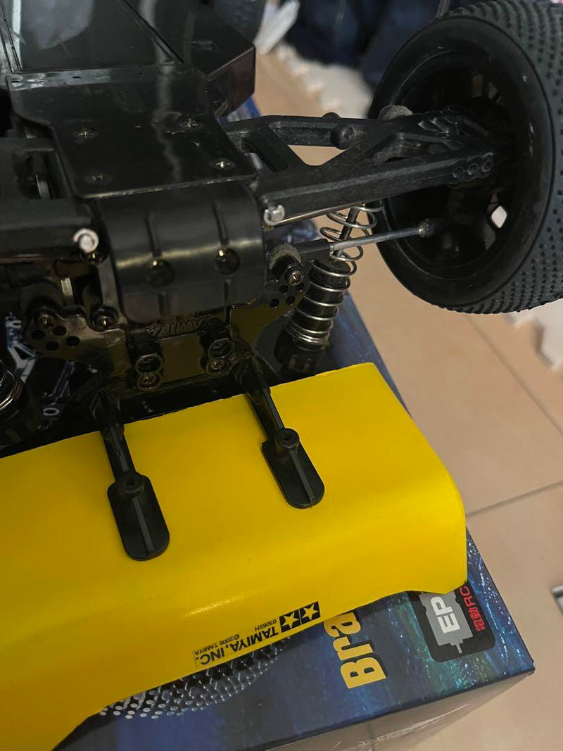 Load image into Gallery viewer, Used Tamiya DF-03 Dark Impact with Optional Parts & Futaba MX-V Radio