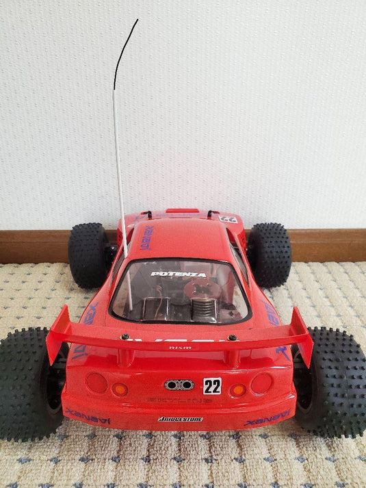 Used Kyosho 1/10 Xanavi Nismo GTR 4WD Engine RC Car Assembled