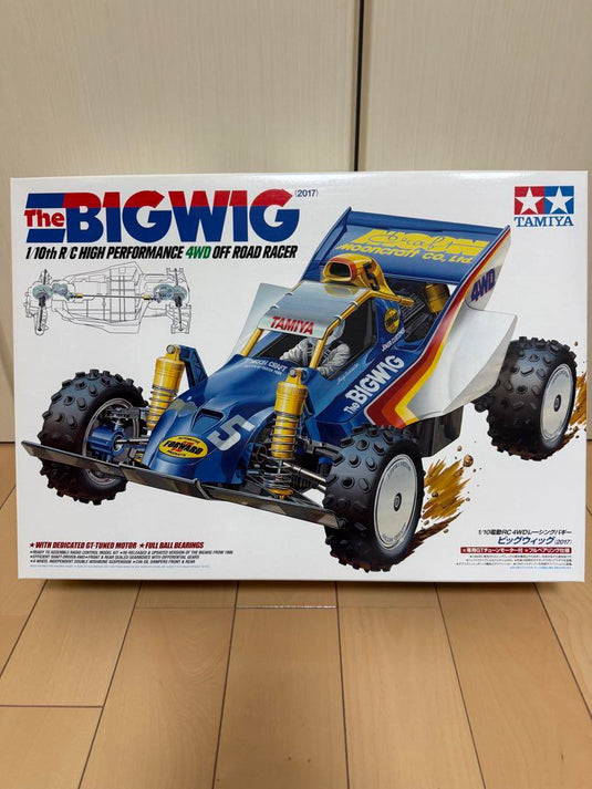 Used Tamiya 1/10 The Bigwig 2017 Re-Release Unassembled Kit