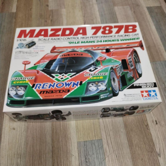 Used Tamiya 1/10 Mazda 787B Unassembled Kit