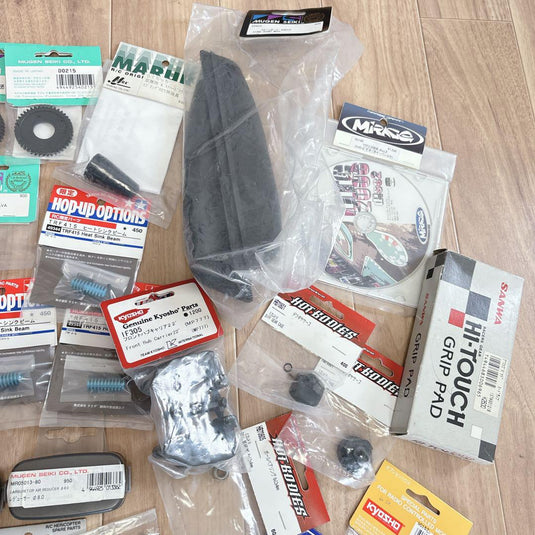 Used Hot Bodies Kyosho Mugen etc. RC Parts Lot Unused