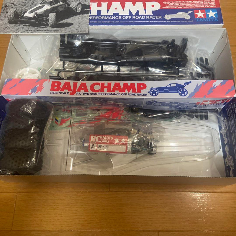 Load image into Gallery viewer, Used Tamiya 1/10 Baja Champ TL-01B Chassis 4WD Off-Road Racer Unassembled Kit
