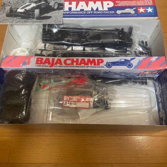 Used Tamiya 1/10 Baja Champ TL-01B Chassis 4WD Off-Road Racer Unassembled Kit
