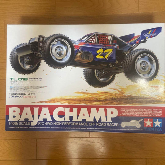 Used Tamiya 1/10 Baja Champ TL-01B Chassis 4WD Off-Road Racer Unassembled Kit
