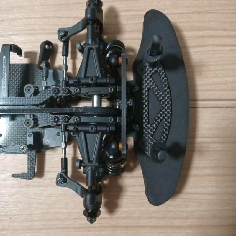 Load image into Gallery viewer, Used Serpent X20 MID Carbon Chassis Used with Many Spare Parts