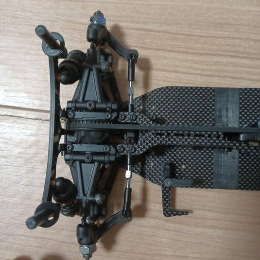 Used Serpent X20 MID Carbon Chassis Used with Many Spare Parts
