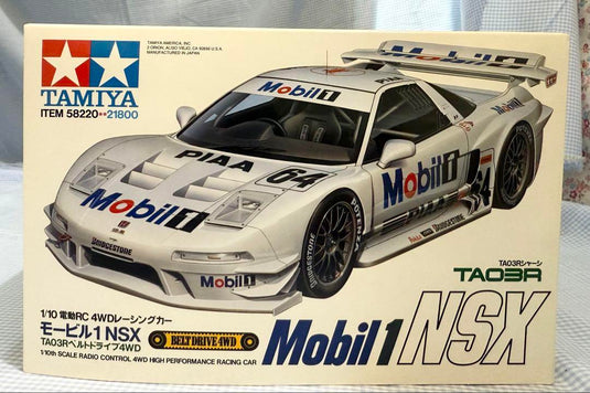 Used Tamiya Mobil 1 NSX TA03R Belt Drive 4WD Limited SP Unassembled Kit