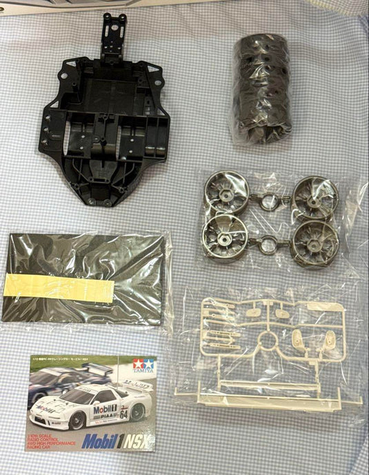 Used Tamiya Mobil 1 NSX TA03R Belt Drive 4WD Limited SP Unassembled Kit