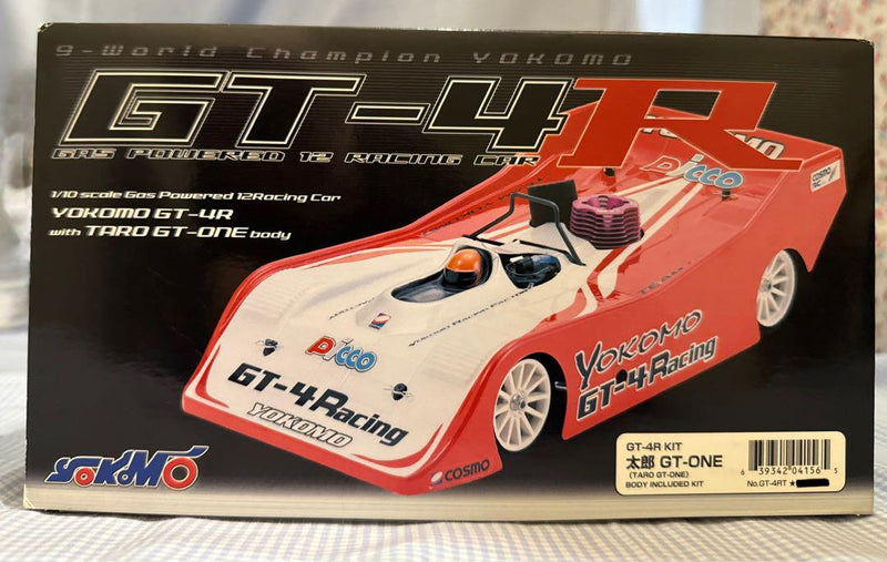 Carica immagine in Galleria Viewer, YOKOMO GT-4R 1/10 GP Touring Car Kit with Taro GT-ONE Body Engine less - Used