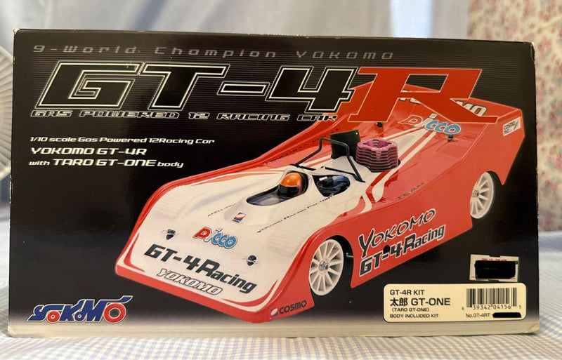 Carica immagine in Galleria Viewer, YOKOMO GT-4R 1/10 GP Touring Car Kit with Taro GT-ONE Body Engine less - Used