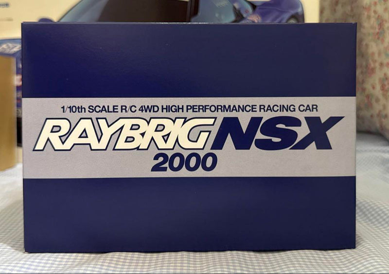 Load image into Gallery viewer, Used Tamiya 1/10 Raybrig NSX 2000 TB-01 Chassis Unassembled Kit