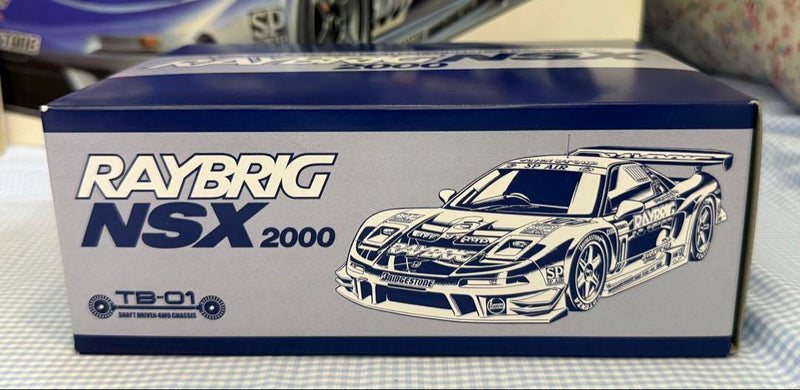 Load image into Gallery viewer, Used Tamiya 1/10 Raybrig NSX 2000 TB-01 Chassis Unassembled Kit