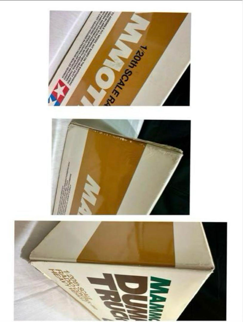 Load image into Gallery viewer, Used Tamiya 1/20 Mammoth Dump Truck 4WD Assembly Kit Unopened