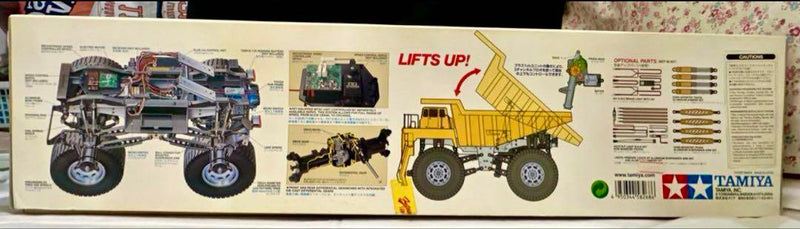Load image into Gallery viewer, Used Tamiya 1/20 Mammoth Dump Truck 4WD Assembly Kit Unopened