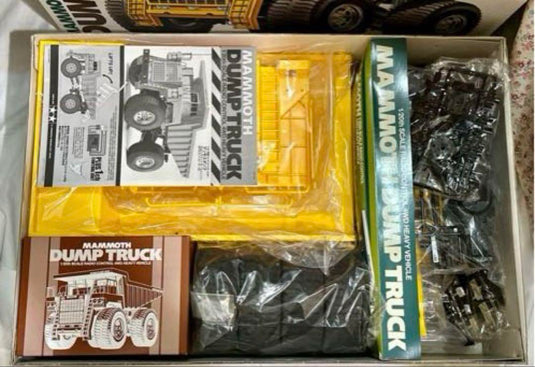 Used Tamiya 1/20 Mammoth Dump Truck 4WD Assembly Kit Unopened