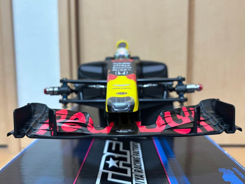 Chargez l'image dans la visionneuse de la galerie, Used Tamiya TRF102 Partially Assembled with Futaba Electronics and Red Bull Body