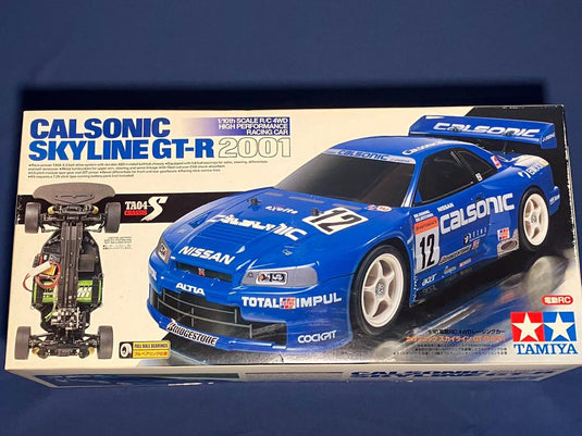 Used Tamiya 1/10 RC GT-R 2001 New Unused