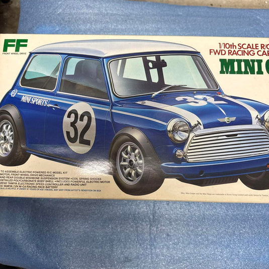 Used Tamiya 1/10 Electric RC Car Series Mini Cooper Racing Kit