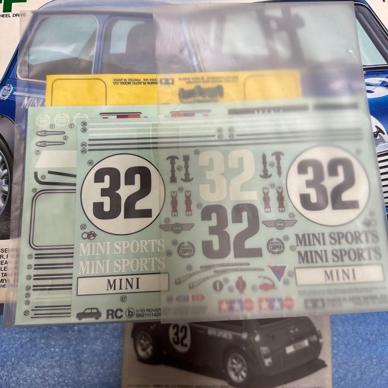 Load image into Gallery viewer, Used Tamiya 1/10 Electric RC Car Series Mini Cooper Racing Kit