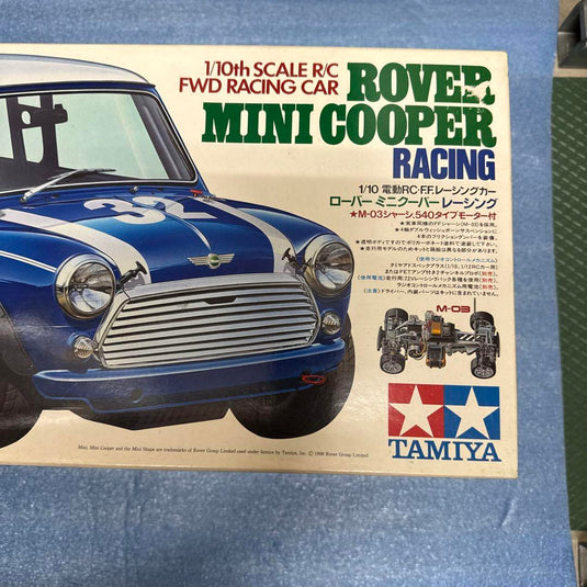 Used Tamiya 1/10 Electric RC Car Series Mini Cooper Racing Kit