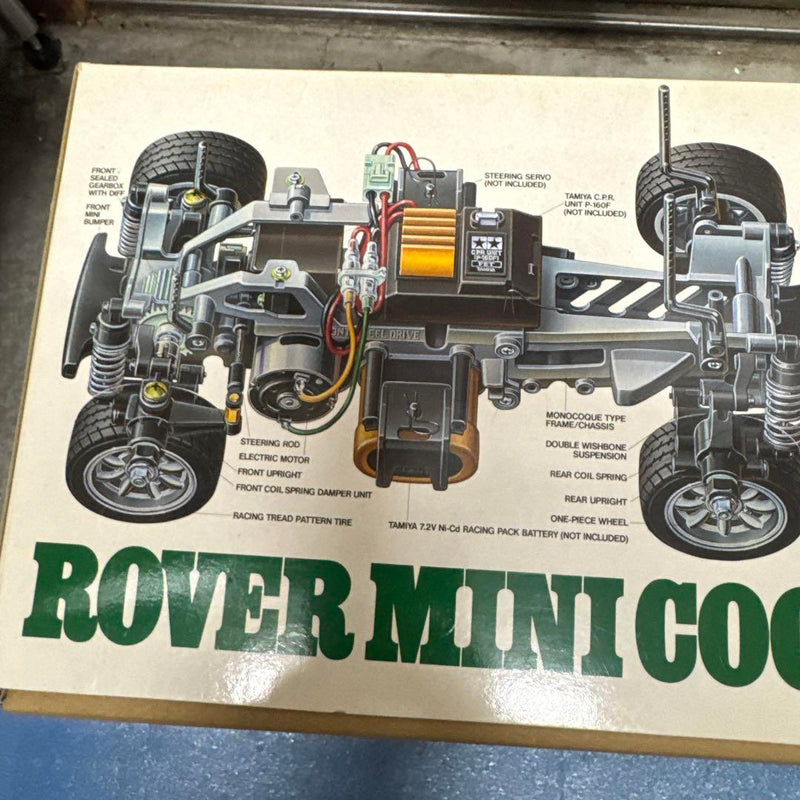 Load image into Gallery viewer, Used Tamiya 1/10 Electric RC Car Series Mini Cooper Racing Kit
