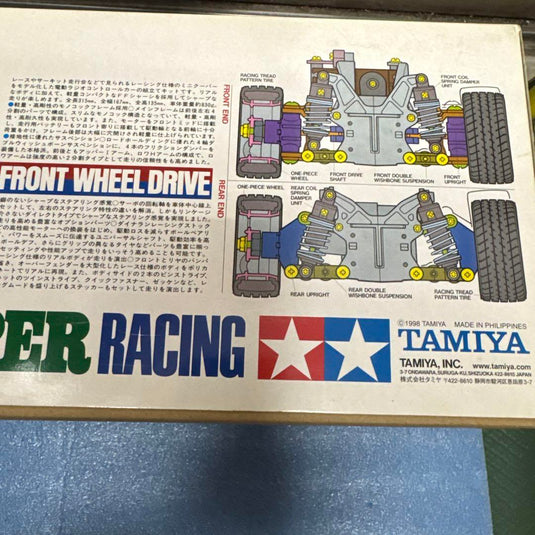 Used Tamiya 1/10 Electric RC Car Series Mini Cooper Racing Kit