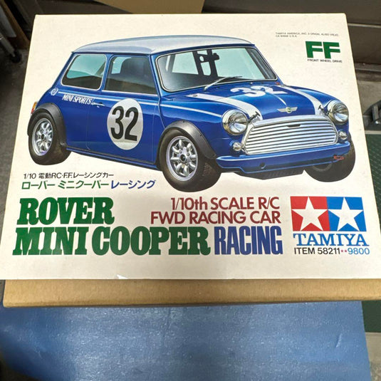 Used Tamiya 1/10 Electric RC Car Series Mini Cooper Racing Kit