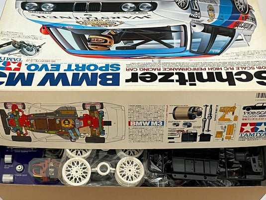 Used Tamiya 1/10 Schnitzer BMW M3 Sport Evo. TA01 Kit Unassembled Vintage 1992
