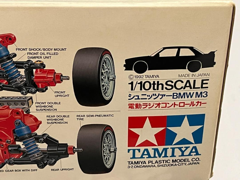Load image into Gallery viewer, Used Tamiya 1/10 Schnitzer BMW M3 Sport Evo. TA01 Kit Unassembled Vintage 1992