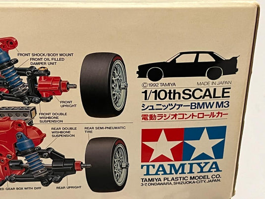 Used Tamiya 1/10 Schnitzer BMW M3 Sport Evo. TA01 Kit Unassembled Vintage 1992