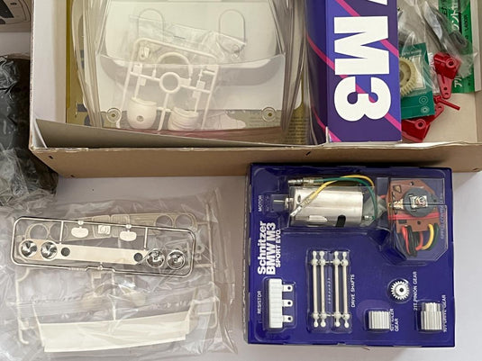 Used Tamiya 1/10 Schnitzer BMW M3 Sport Evo. TA01 Kit Unassembled Vintage 1992