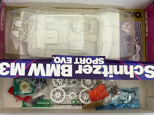 Used Tamiya 1/10 Schnitzer BMW M3 Sport Evo. TA01 Kit Unassembled Vintage 1992