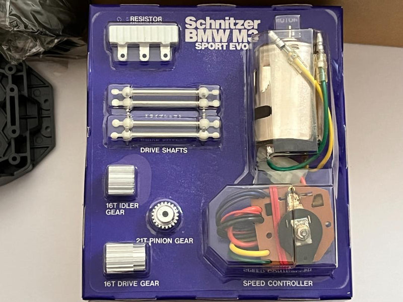 Load image into Gallery viewer, Used Tamiya 1/10 Schnitzer BMW M3 Sport Evo. TA01 Kit Unassembled Vintage 1992